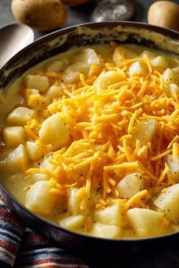Cheddar Potato Soup