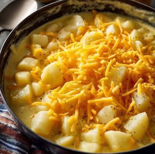 Cheddar Potato Soup