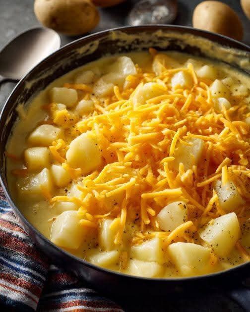 Cheddar Potato Soup