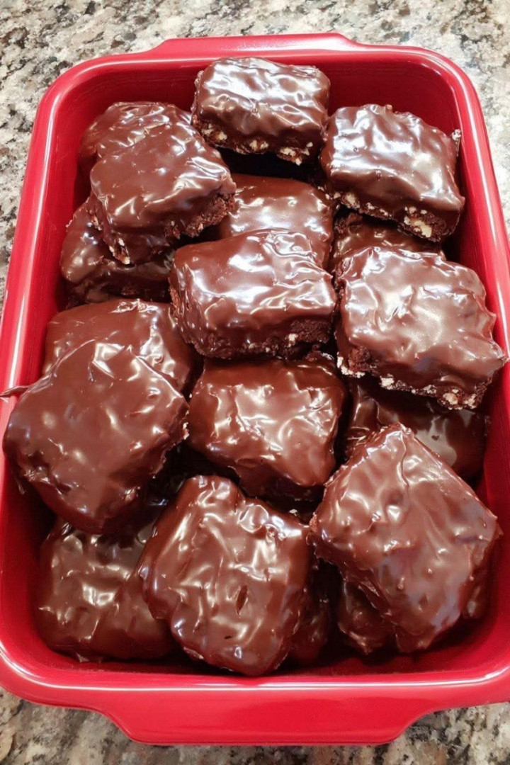 Chocolate-Covered Brownie Bars