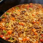 Ground Beef Lo Mein
