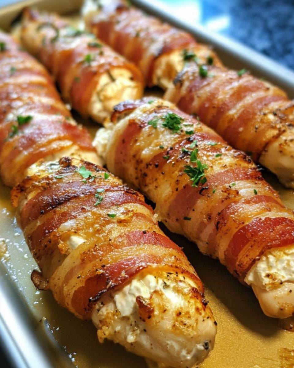 BBQ Bacon Stuffed Chicken
