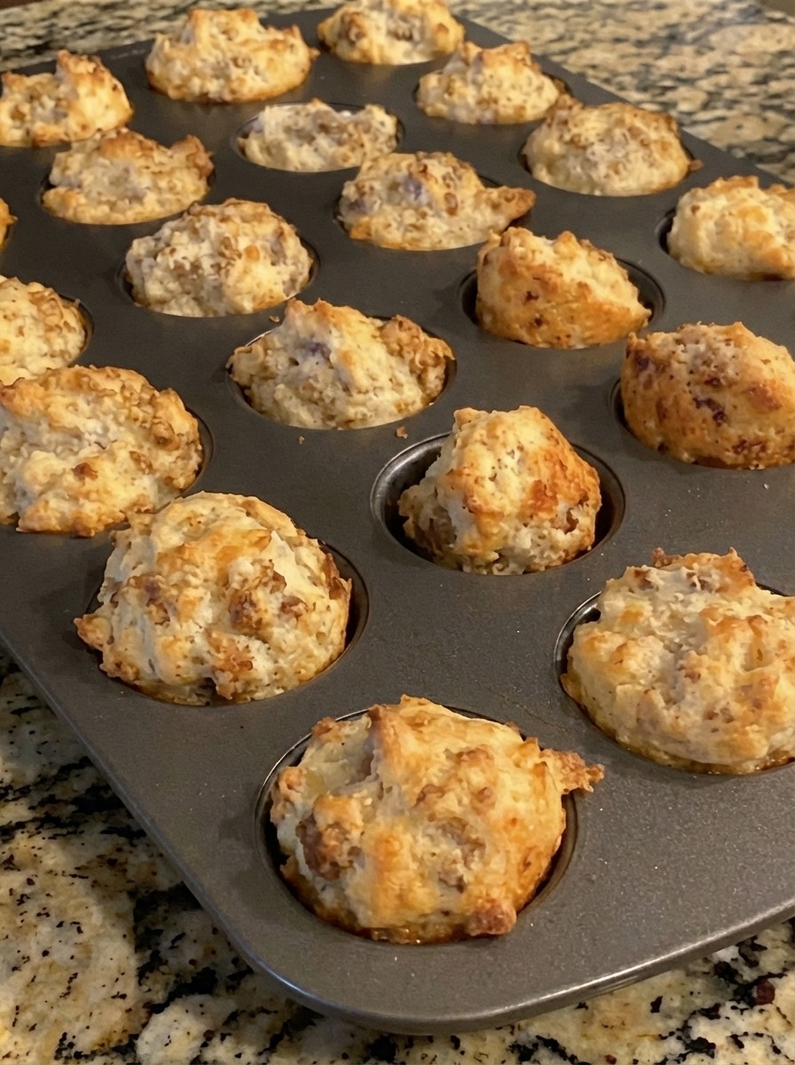 Rotel Cream Cheese Sausage Balls