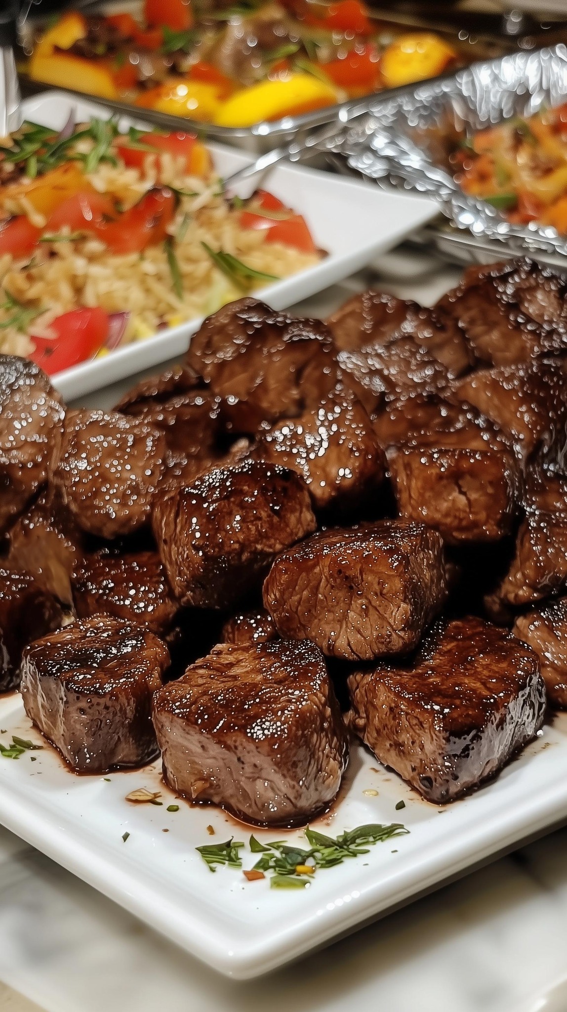 Steak Bites with Garlic Butter