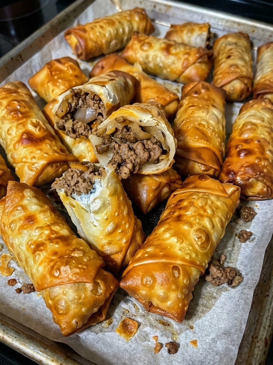 Nacho Egg Rolls
