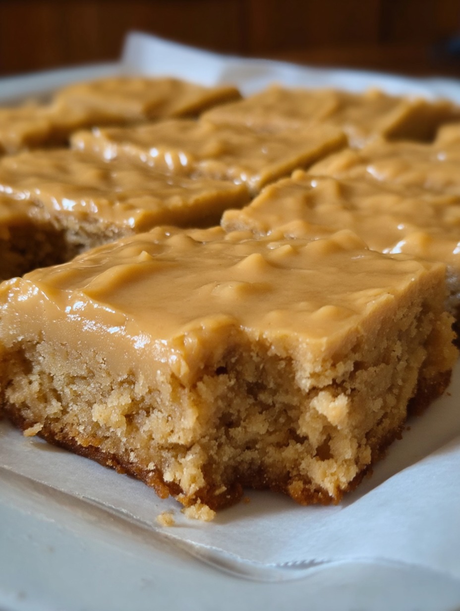 Peanut Butter Lunch Lady Bars