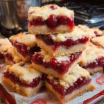 Cherry Crumble Bars