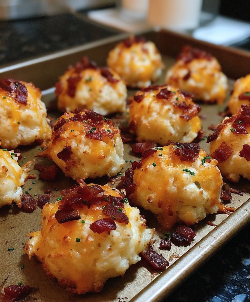 Baked Potato Balls