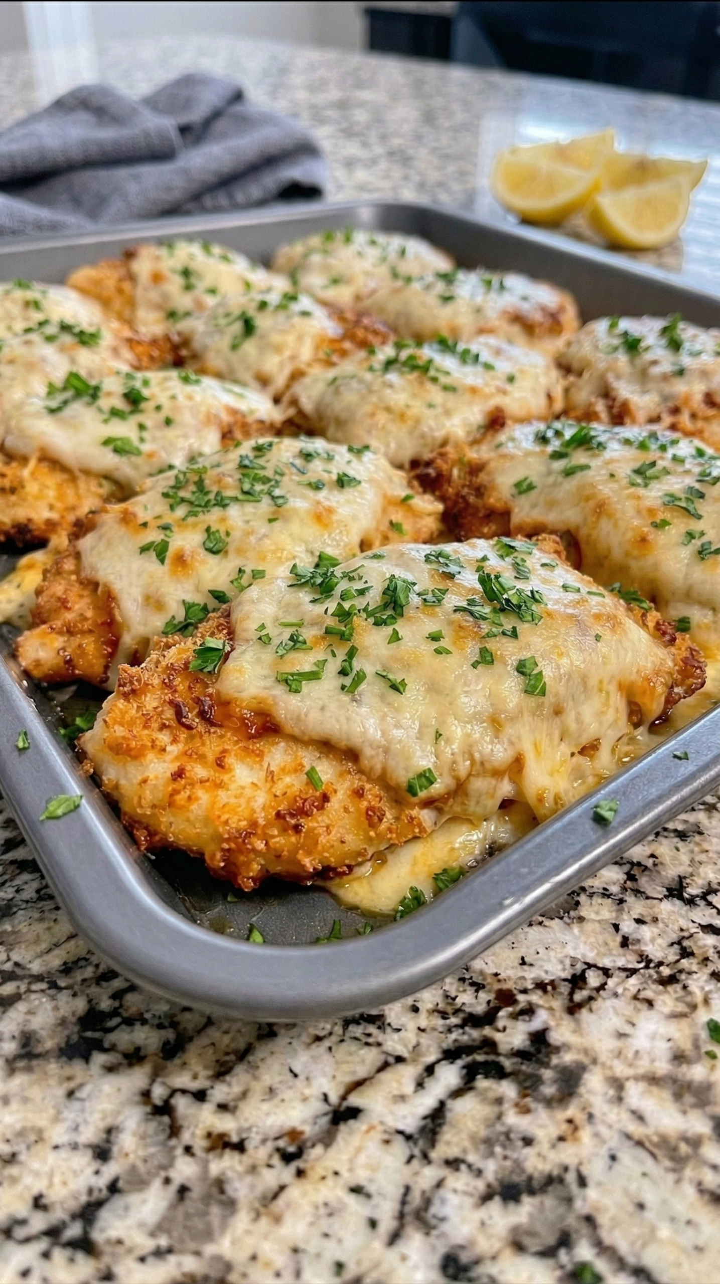 Mayonnaise and Parmesan Chicken
