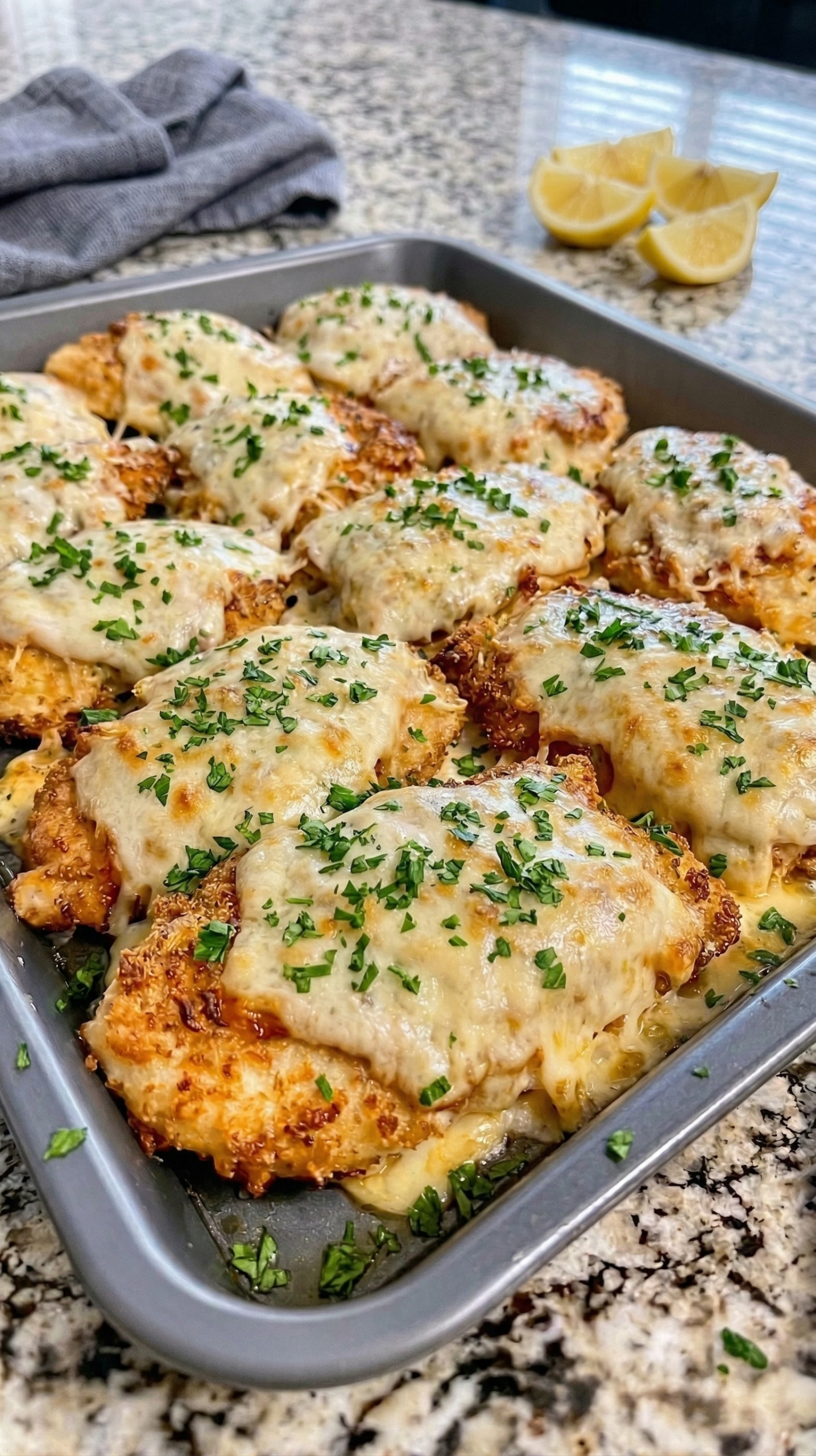 Mayonnaise and Parmesan Chicken