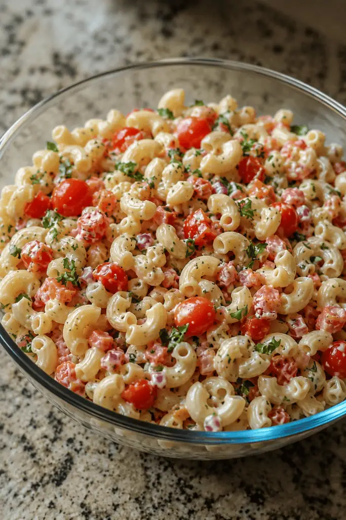 Amish Macaroni Salad