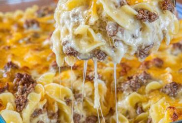 Sour Cream Beef Noodle Casserole