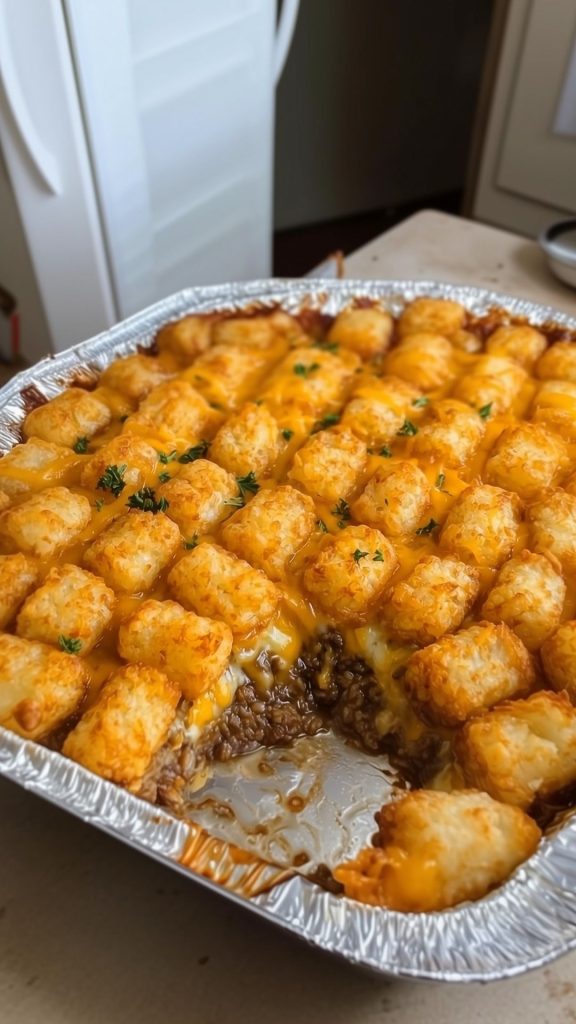 Mexican-Style Potato Puff Casserole