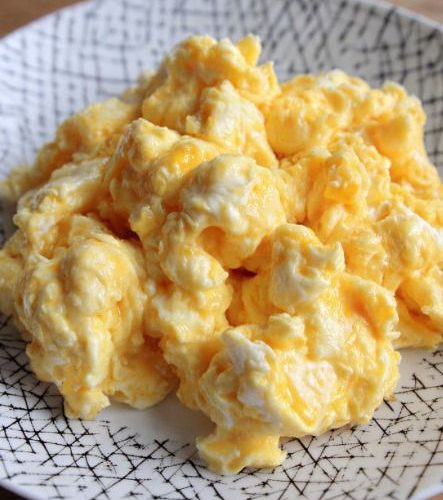 Cheesy Scrambled Eggs