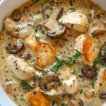 Creamy Chicken and Mushroom Soup
