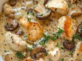 Creamy Chicken and Mushroom Soup