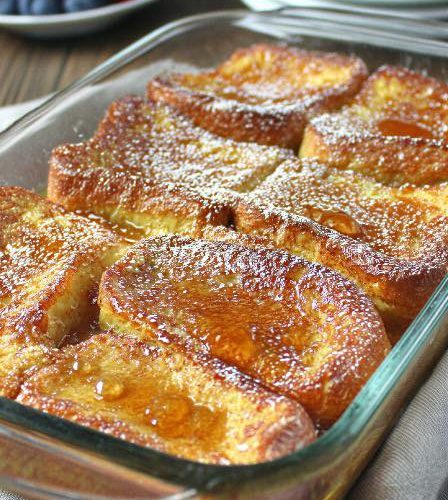Caramel Bottom French Toast Bake