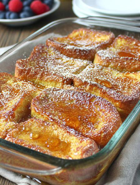 Caramel Bottom French Toast Bake