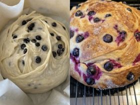 Blueberry Cream Cheese Loaf