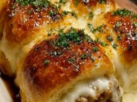Garlic Parmesan Cheeseburger Bombs