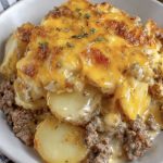 Cheesy Hamburger Casserole