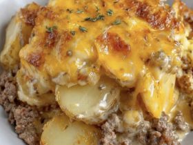 Cheesy Hamburger Casserole