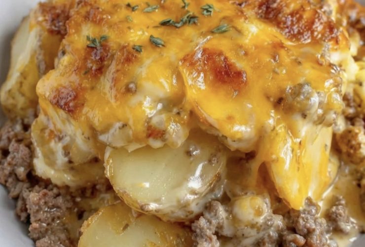 Cheesy Hamburger Casserole