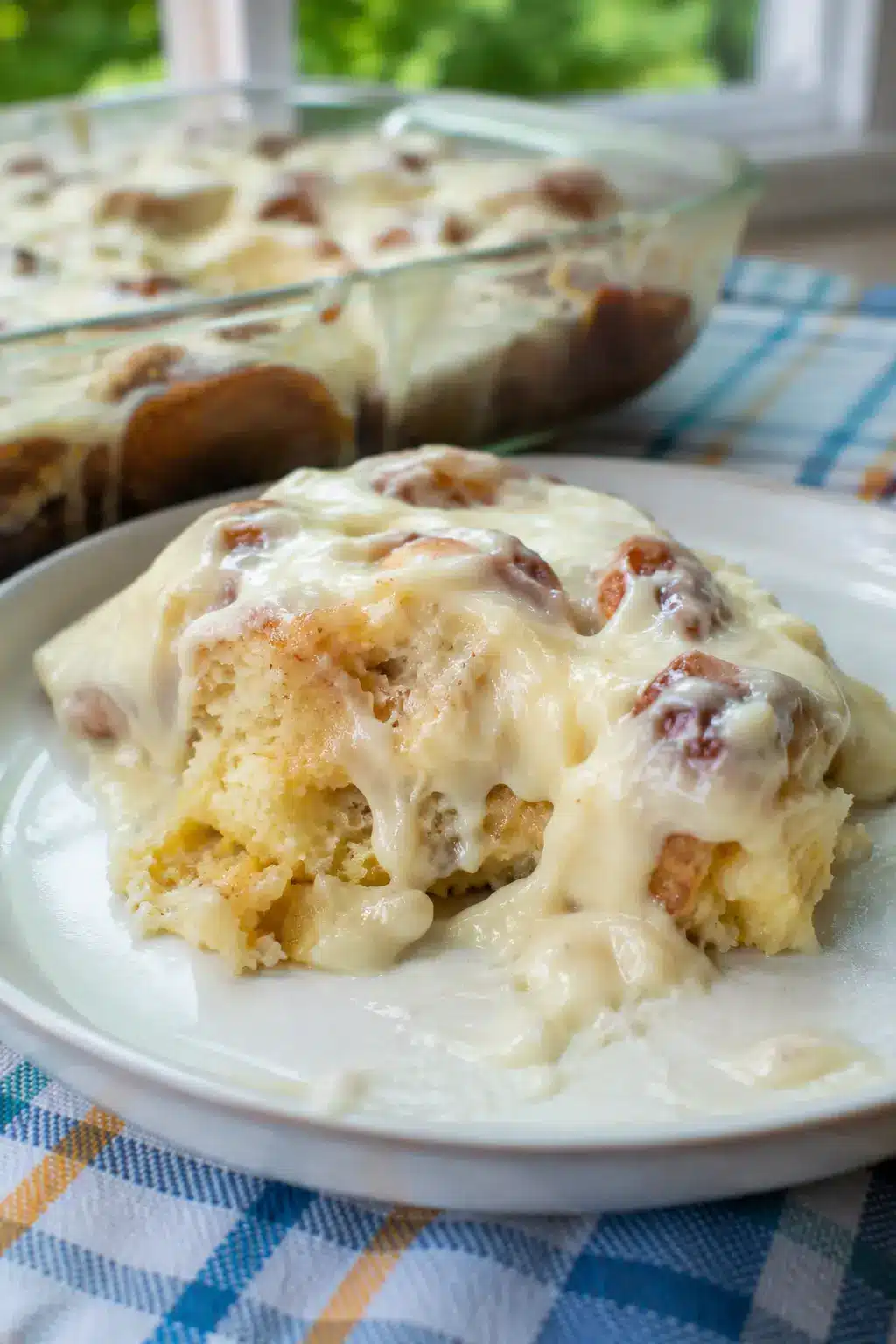 Overnight Orange Roll Casserole