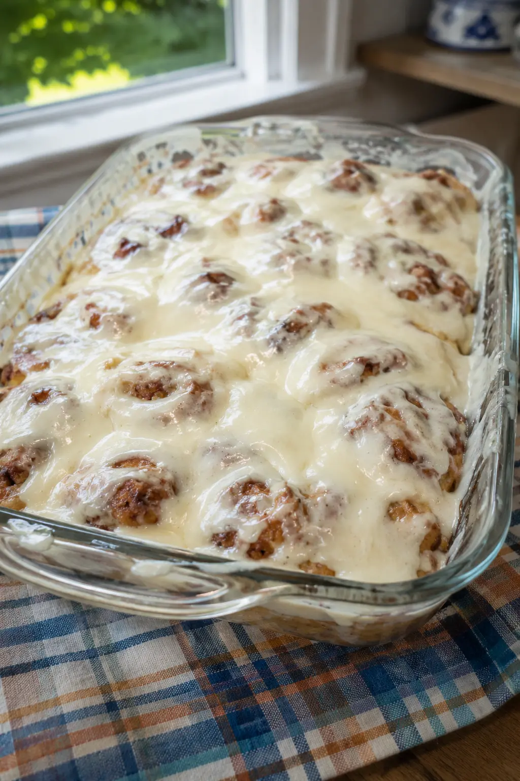 Overnight Orange Roll Casserole