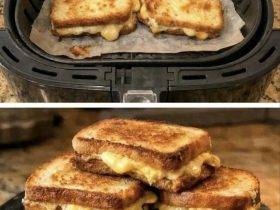 Air Fryer Grilled Cheese Sandwich