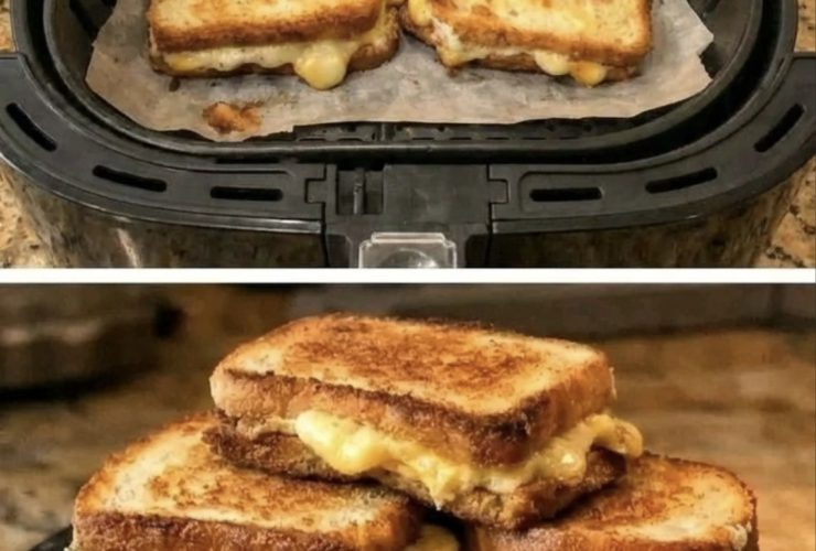 Air Fryer Grilled Cheese Sandwich