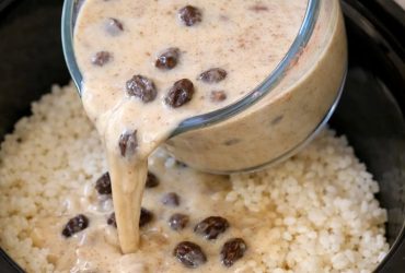Slow Cooker Rice Pudding