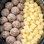 Slow Cooker Meatball and Potato Stew