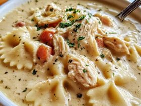Creamy Chicken Alfredo Soup