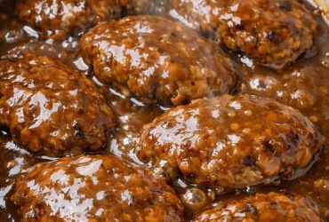 French Onion Soup Salisbury Steak