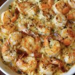 Shrimp Scampi Pasta Bake
