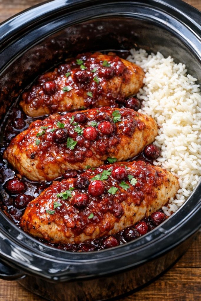 Amish Cranberry Chicken