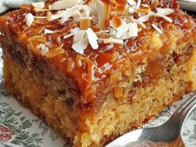 Old Fashioned Oatmeal Cake