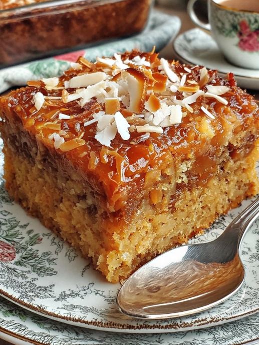 Old Fashioned Oatmeal Cake