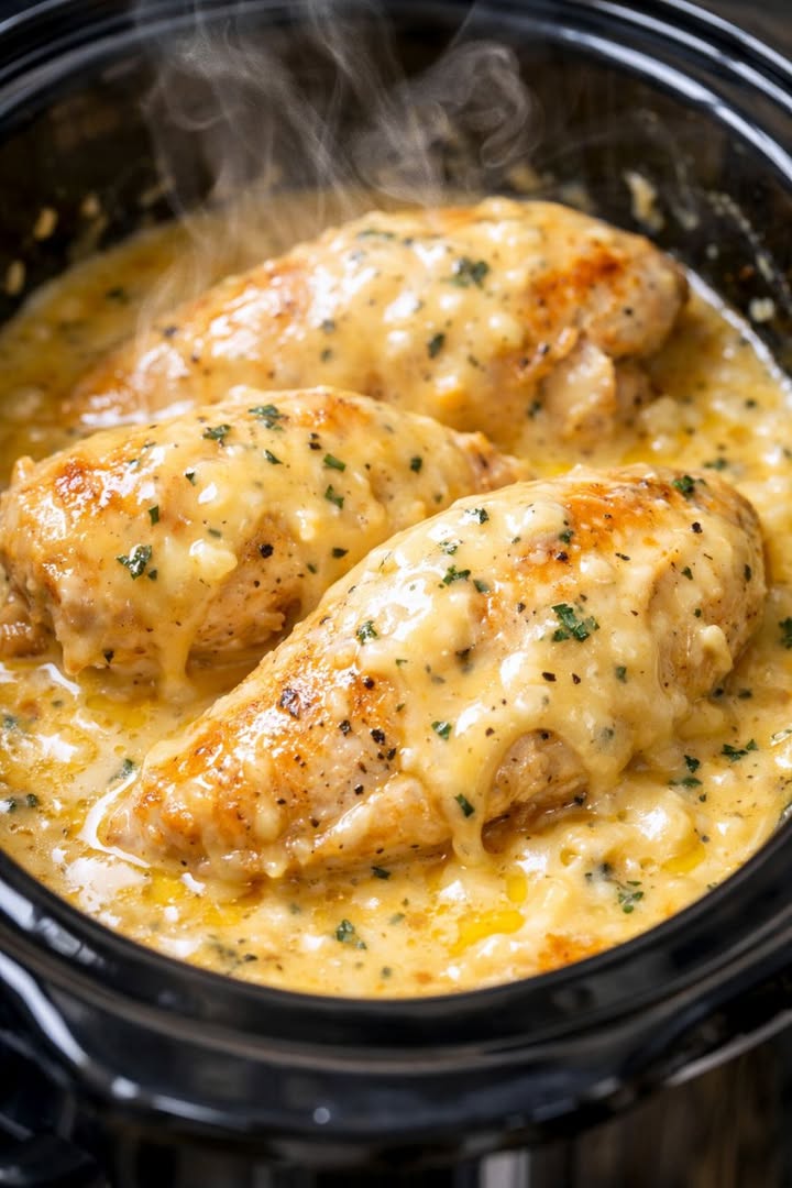 Angel Chicken with Italian Dressing Mix