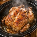 Slow Cooker Whole Chicken