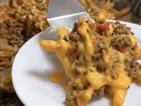 Cheeseburger French Fry Bake