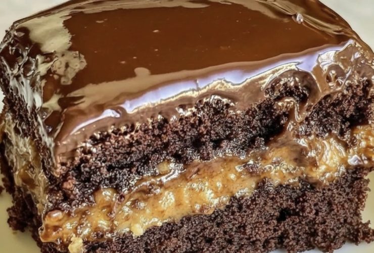 Chocolate Turtle Cake