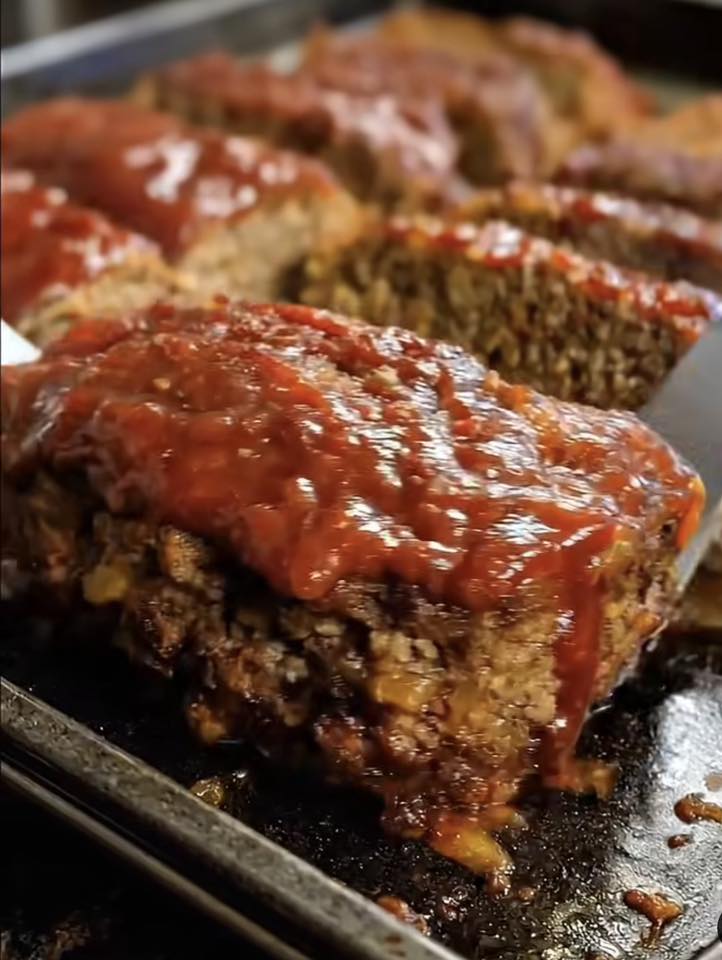 5-Ingredient Sheet Pan Meatloaf