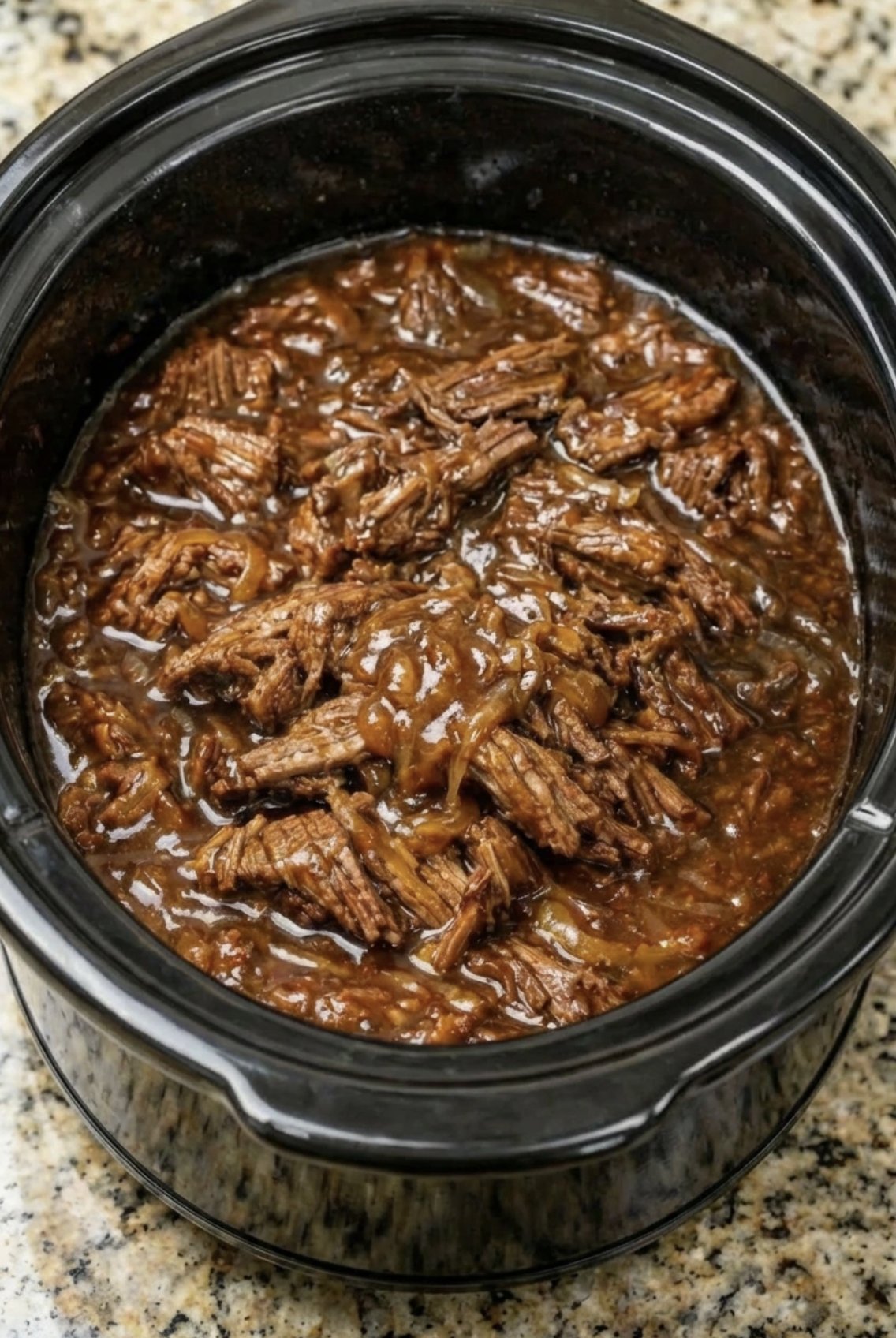 Slow Cooker French Onion Chuck Roast