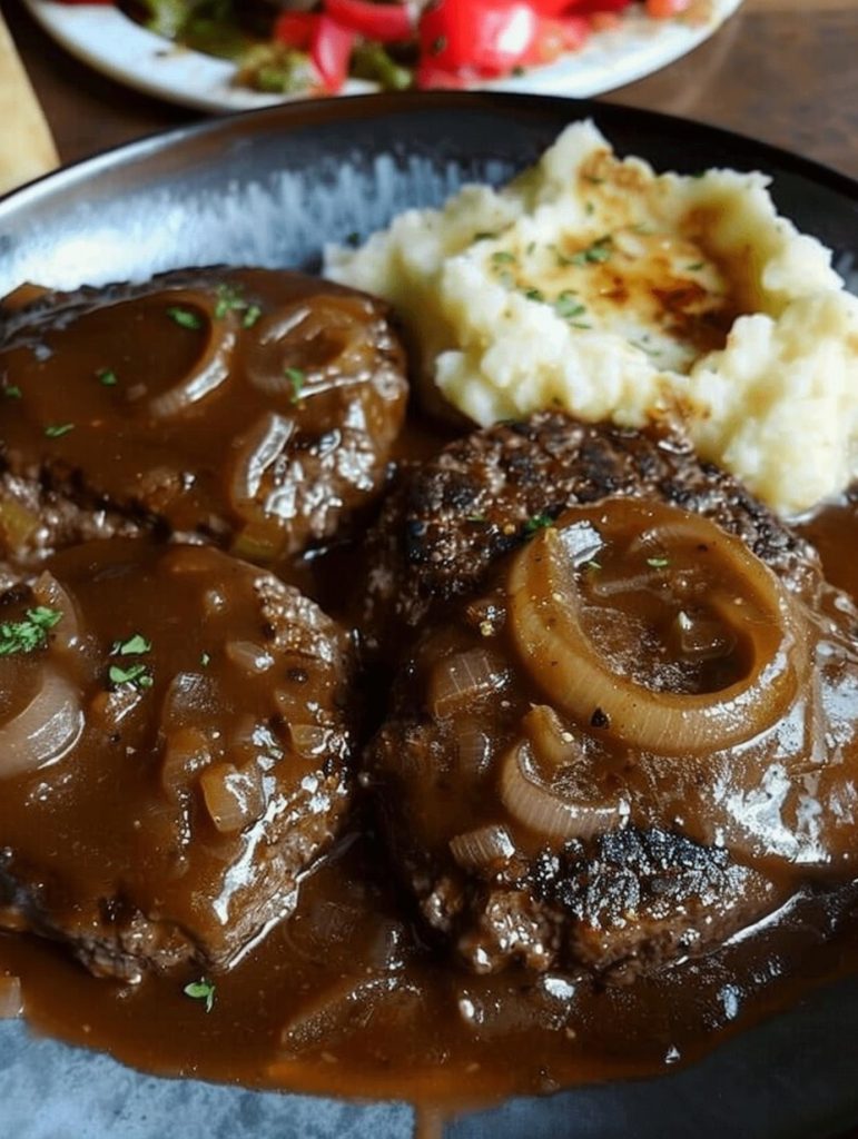 Smothered Hamburger Steak