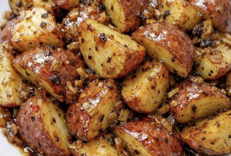 Slow Cooker Onion Butter Potatoes