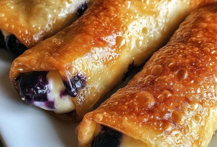 Blueberry Cheesecake Rolls