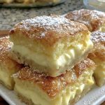 Vanilla Custard Cream Squares