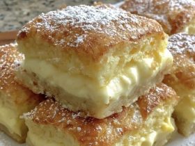 Vanilla Custard Cream Squares
